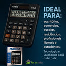 Calculadora Escritorio Casio Mx-12b Color Negro 12 Dígitos