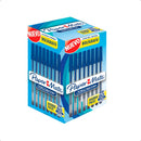 Boligrafo Paper Mate Kilometrico Azul Caja X 60 Unidades Exterior Azul/Transparente