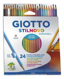 Lapices Acuarelables De Color Giotto Stilnovo X 24 Colores