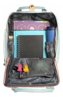 Mochila Bolso Himawari Urbana Legitima Color Marrón